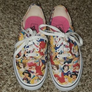 DISNEY PRINCESS Vans Women's Size 6